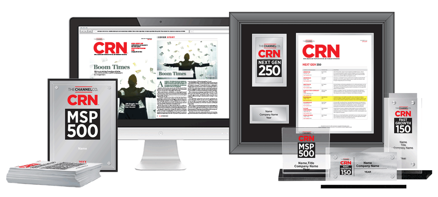 CRN licensing product collage